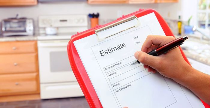 house cleaning estimate form