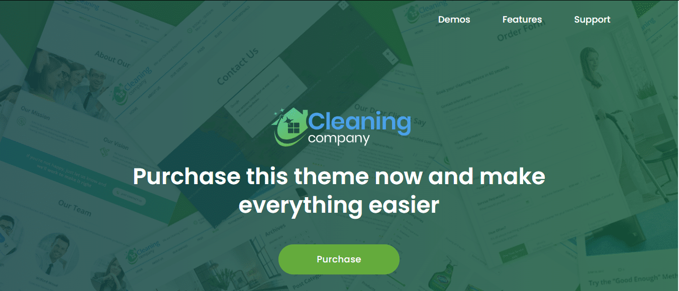 Cleaning Services Websites - Cleaning Company