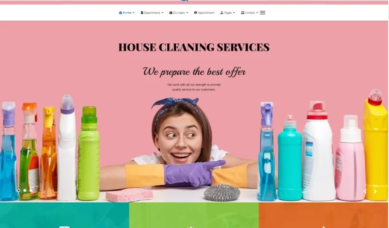 Cleaning Services Websites - Temizlic